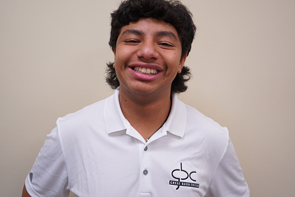 Julian Sosa hotograph of Julian Sosa in white GBC polo.