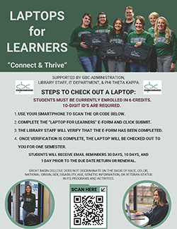 Laptops for Learners flyer